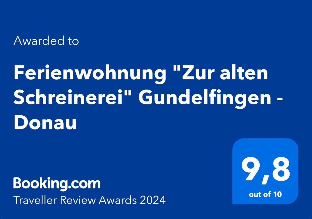 Ferienwohnung "Zur Alten Schreinerei" Gundelfingen - Donau Gundelfingen an der Donau المظهر الخارجي الصورة